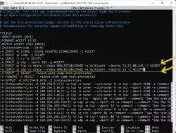 copy the following two lines of code and paste them into your SSH terminal window: -A INPUT -p tcp -m state --state NEW,ESTABLISHED -m multiport --dports 22,53,80,443 -j ACCEPT -A INPUT -p udp -m state --state NEW,ESTABLISHED -m multiport --dports 53 -j ACCEPT
